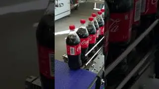 Тестовый запуск автоматического упаковщика тары  Термотуннель  Этикетировщик ЭМ 5  ПрактикМ