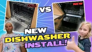 House Repair, Installing Our New Dishwasher