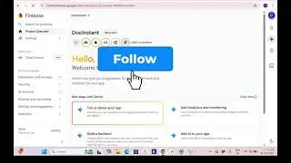 Connecting firebase for android Studio project 