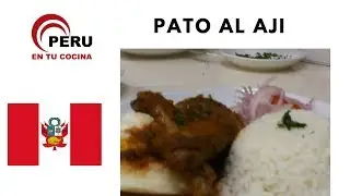 COMO preparar  PATO al ají 🟥⬜🟥/comida peruana/pato al ají rápido y fácil 2021