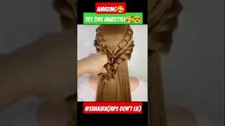 Shakira music(Hips don't lie)/Amazing hairstyle ideas you must try🥰/Please consider to Subscribe tnx