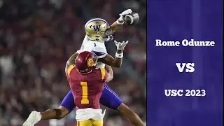 Rome Odunze vs USC 2023