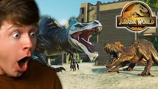 RAPTOR ONLY BATTLE ROYALE! - Jurassic World Evolution 2