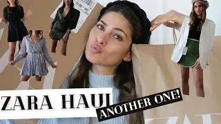 ZARA HAUL FALL AUTUMN WINTER 2021 and TRY ON I Hat, Skirts, Dresses and Blazers... THEY ARE AMAZING