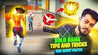 [SECRET] Solo Rank Push Tips and Tricks 👑 BR Rank Push Trick | Free Fire Rank Push Trick