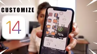 How to Customize your iPhone Home Screen with iOS 14 | Aesthetic Minimalistic Design