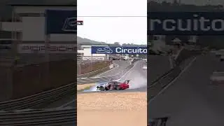 A hard hit 😬 #PorscheCupBrasil #Porsche #Motorsport #Racing #Brasil #Brazil