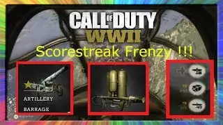 Scorestreak Frenzy - WWII Private Beta Insane Luck !!
