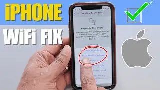 iPhone not connecting to WiFi - QUICK & EASY FIX
