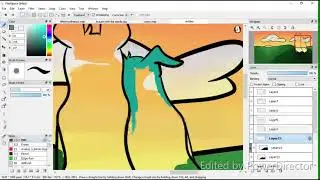 Keaney and Kip Sunset Speedpaint