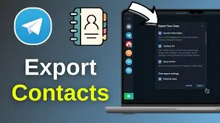 *UPDATED* How To Export Your Telegram Contacts - Export Contacts on Telegram (iPhone/Android)