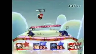SSBB - DDM+Poke vs Redx+Morks