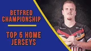 Top 5 Championship 2021 Home Jerseys
