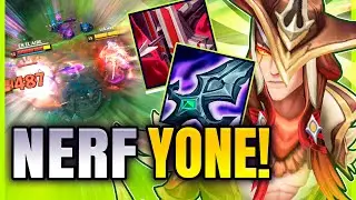 YONE ESTA muy ROTO! deben NERFEARLO! | Challenger Mid