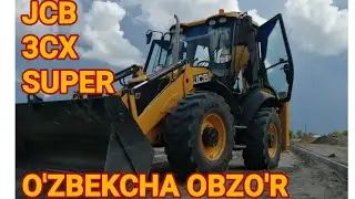 JCB 3CX SUPER 2021 YIL O'ZBEKCHA OBZO'R