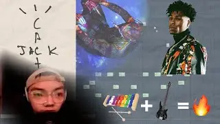 How to make a Fire Travis Scott x NBA young boy type beat | FL STUDIO 20 TUTORIAL