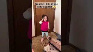 This is how I make hyper child sleeps well 🤣😂 #baby #funny  #shorts #funnyvideo