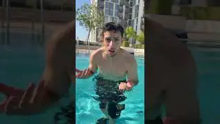 Never drink pool water 😂 