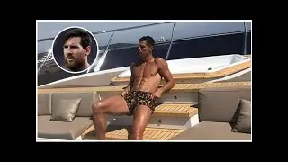 Cristiano Ronaldo prahlte nackt: "Aber Messi sieht nicht so gut aus" |