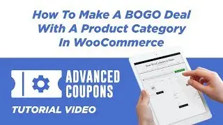 How To Make A BOGO Deal With A Product Category In WooCommerce