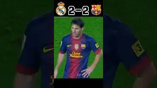 Barcelona vs Real Madrid  | El Clasico 2012 #shorts #football #youtube
