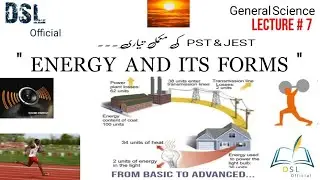 Energy and its forms | General Science | Lecture # 7