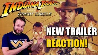 INDIANA JONES AND THE GREAT CIRCLE TRAILER REACTION | XBOX EXCLUSIVE?