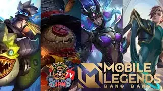 MOBILE LEGENDS UPCOMING HALLOWEEN HERO SKINS,  KARINA REVAMPED EPIC SKIN AND AAMON BASIC SKIN
