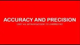 AP Chemistry: Accuracy and Precision