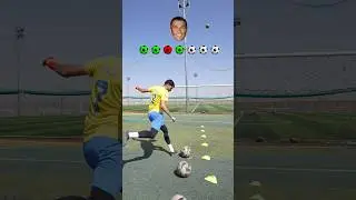 كريستيانو ضد ميسي بتحدي العارضة!👀🔥