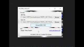 PS2 Bin to ISO by Krat0s