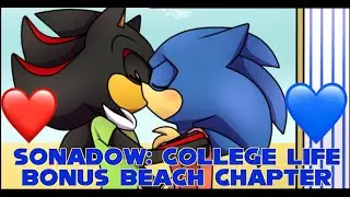 Sonadow College Life: beach epilogue comic dub 📚☀️