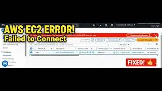 HOW TO FIX: AWS EC2 Failed to fetch instance Connection Error (2026)