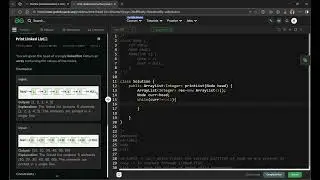 Print Linked List - Basic - GeeksforGeeks