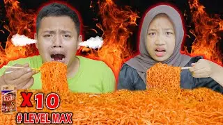 Dinda & Ibnu Mukbang Mie Samyang + 2 Bottles Bon Cabe Level 30