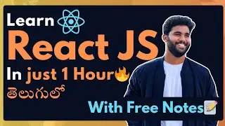 React JS Tutorial for Beginners (2025) 🔥📝 | Learn Components, JSX, Props, Vite & Virtual DOM Quick