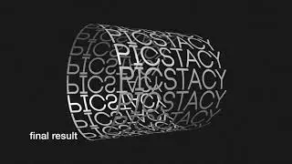 PICSTACY 1 MINUTE TUTORIAL Cylinder Text Cycle Effect Tutorial After Effect