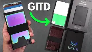 NEW Ekster Aluminum Cardholder Wallets & Finder Card -  GPS TRACKING TEST