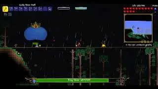 Terraria Calamity Mod: Death Mode - King Slime Summoner No-hit
