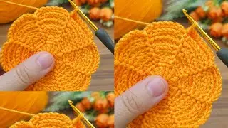 100 0' New Beauty. ... Let's Wach How to Make Tunisian Crochet Flowers For Beginners #crochet