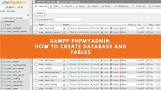 MySQL Tutorial for Beginners | How to create database and add table in XAMPP using MYSQL