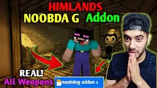 HIMLANDS *Noobda G* Power Addon | Noobja G Powers Mod | Minecraft | HIMLANDS