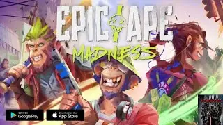 Gameplay Epic Ape Madness: MMO Survival (ANDROID) en español