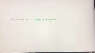 How To - Verifying (Proving) Trigonometric Identities