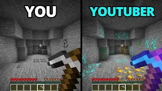 You Vs Youtuber in Minecraft 
