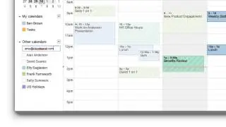View a Coworker's Calendar