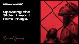 Changing Slider Layout Hero Images - MMA Academy Website Template for Webflow