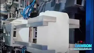Full electric Double station blow molding machine for 20L 25L jerry cans with PWDS system
