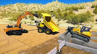 New Construction Simulator 2022 - Airfield (3/4) - USA Map 018 - Neuer Bau-Simulator