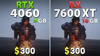 RTX 4060 vs RX 7600 XT // Test in 12 Games